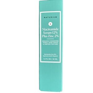 Naturium Niacinamide Serum 12% Plus Zinc 2%. 1 oz. New in box.